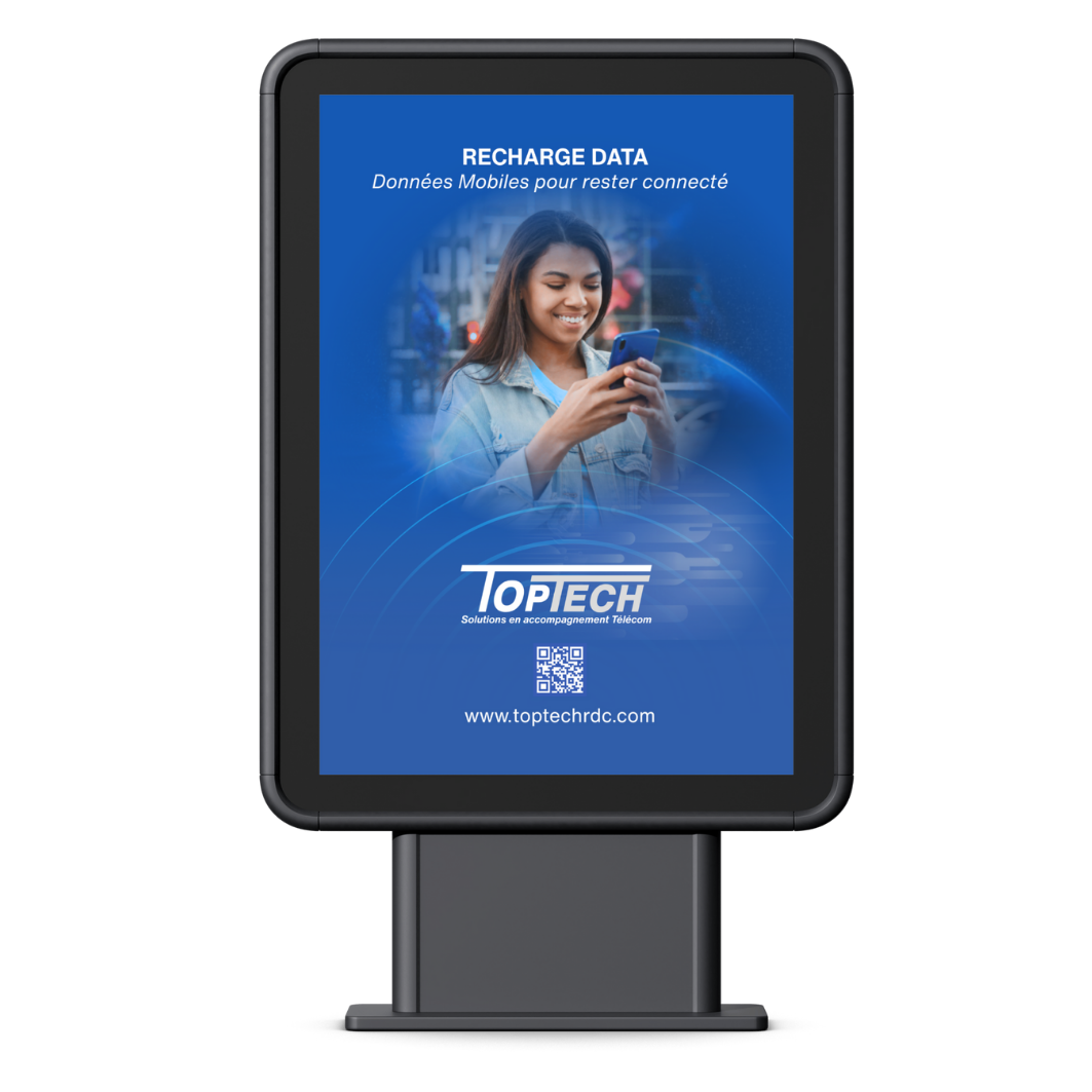 TopTech service user, outdoor marketing
